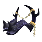 Gold Chained Beast Horns