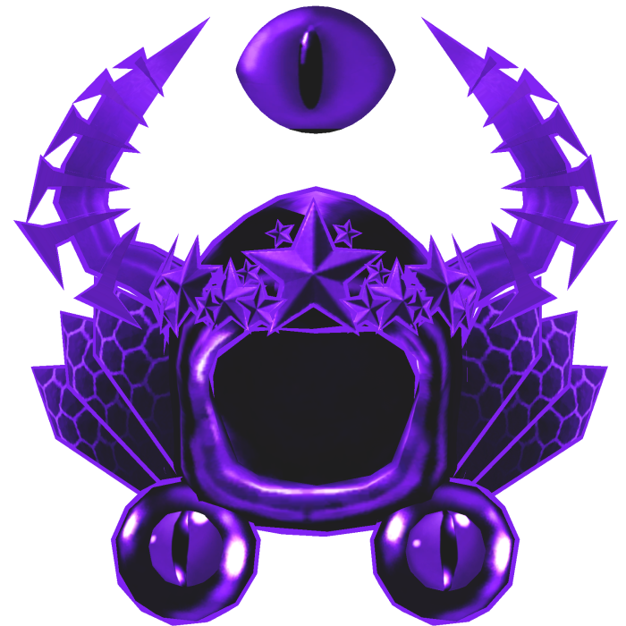 [Animated Eye] Purple Dominus + Horns + Crown