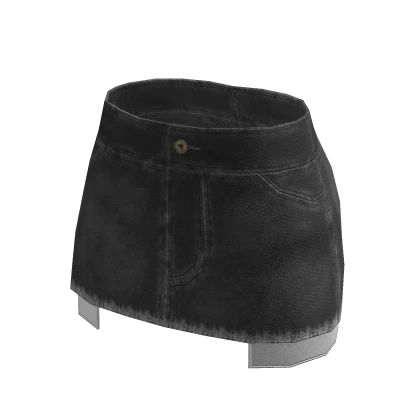 denim black miniskirt Roblox Item Rolimon s