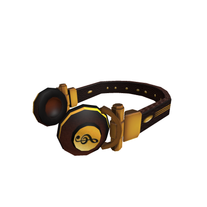 Golden Neck Headphones