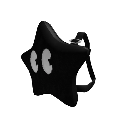 3.0 BLACK Y2K STAR BACKPACK