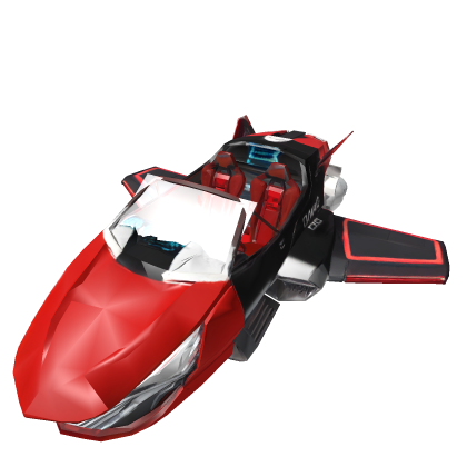 Jet Driven Plane Red - Jet Plane Scripted Ready Go