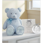 Blue teddy bear family chat