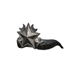 Black Silver Stardust Delight Crown