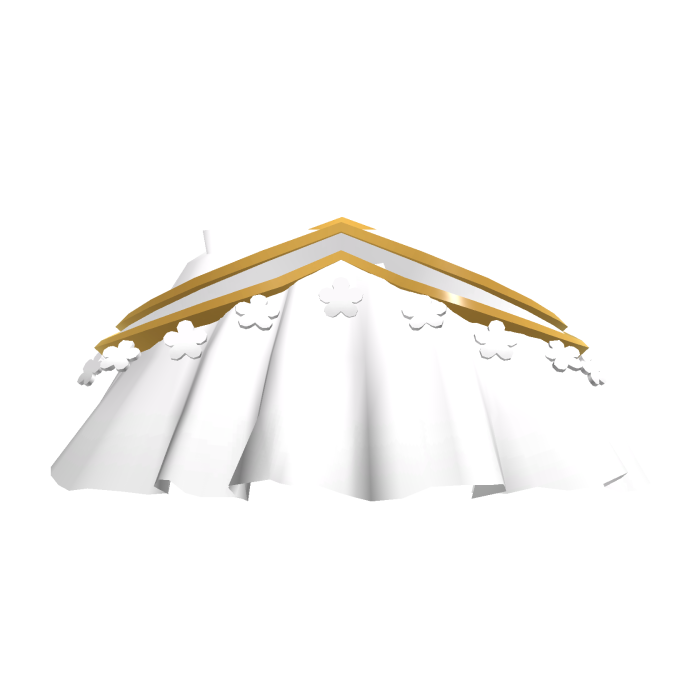 Holy mami white and golden skirt (madoka magica)