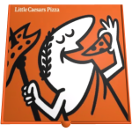 Caesars Pizza Box