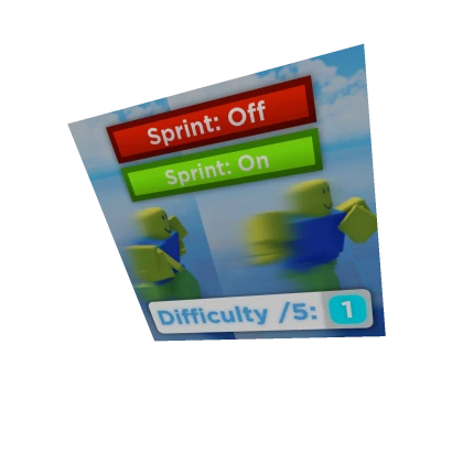 Sprint Run Button gui