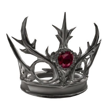 (CODE: SAQ) Silver Antler Crown thumbnail