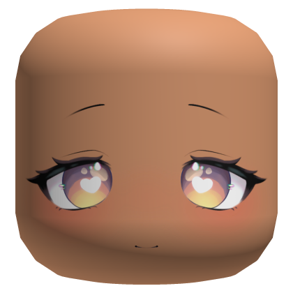 Calm Joyful Smile Chibi Face Roblox item