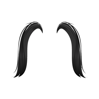 ♡ pretty dollie extensions black Roblox item
