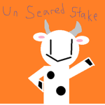un-seared stake