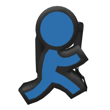1.0 Running Man Backpack Blue Roblox Item Rolimon s