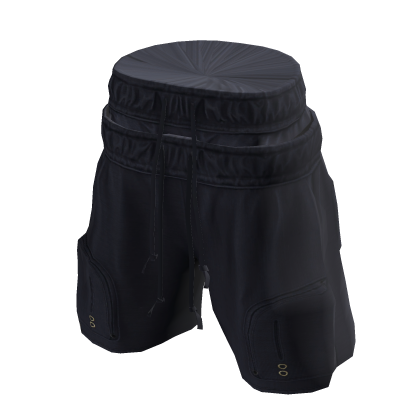 String Shorts - No Boxers (Navy) thumbnail