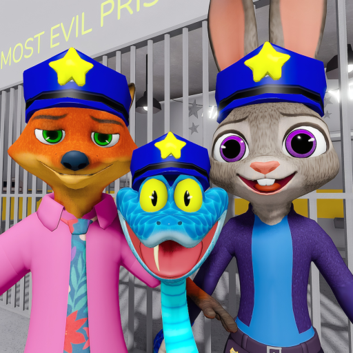 ZOOTOPIA POLICE FAMILY PRISON RUN ESCAPE! (Obby) official Roblox game thumbnail