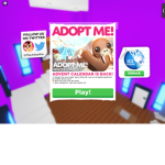 Adopt me and Roblox fans!