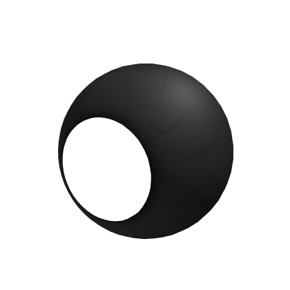 Black Mega-Parched Eyeball Head | Addon
