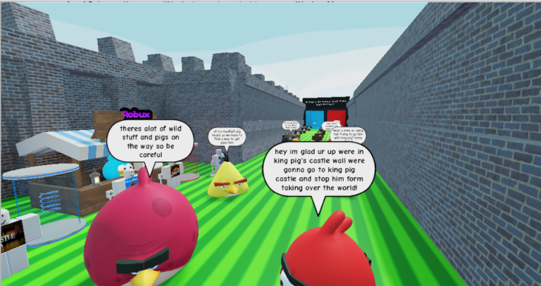 The Angry Birds Moive Castle Adventure Obby screenshot 1
