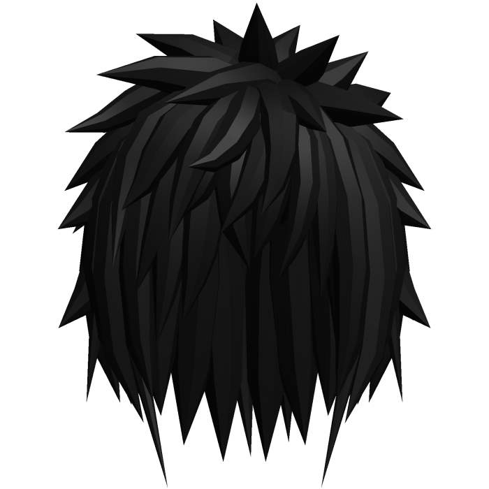 black extreme spiky emo vkei anime boy hair