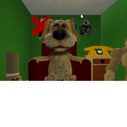 Ben stares at you forever