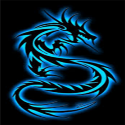 blue dragon Roblox decal