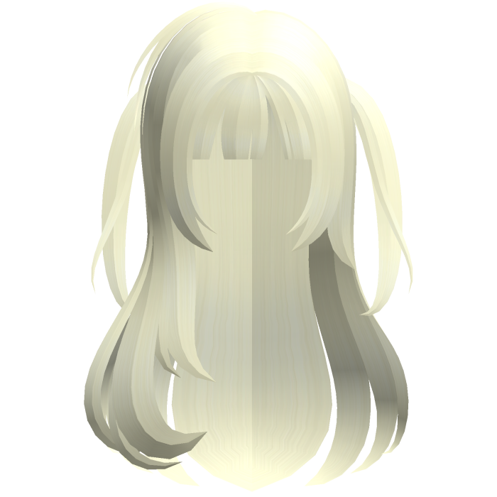 blonde adorable fluffy fawn hair w pigtails