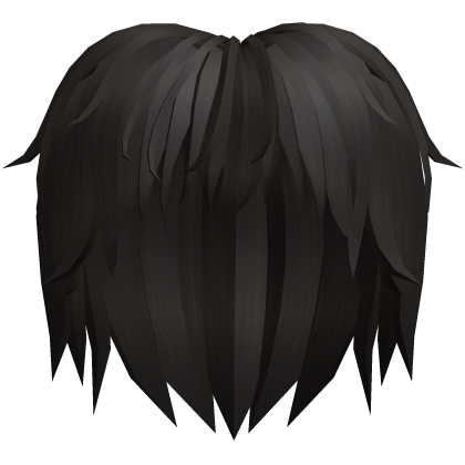 Dark Brown Cute Long Emo Boy Hair Roblox item