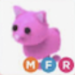 Adopt me pink cat