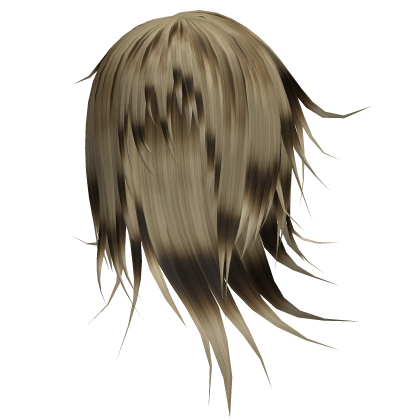 Tiger Striped Emo Vkei Windy Long Model Hair 74. 