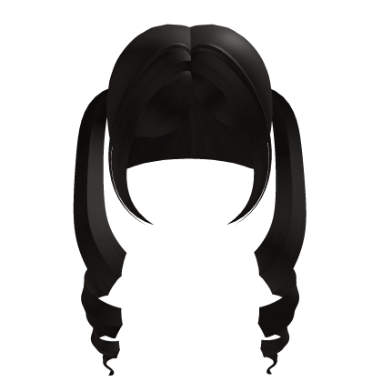 black twintail Roblox item