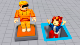 Kolorowy Obby z pracy zespołowej