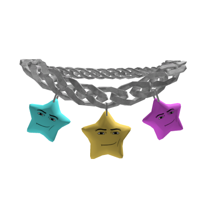Man Star Face Chain Roblox item