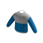 Blue and White Olympic Hoodie