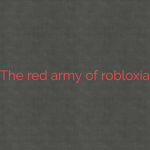 The red roblox army