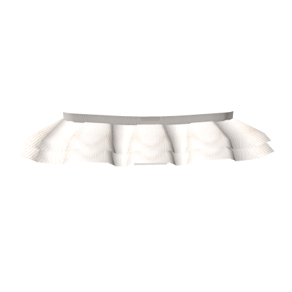 white snowy skirt Roblox item