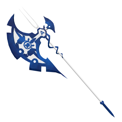 Sapphire War Axe