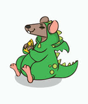 Dinos and rats <3