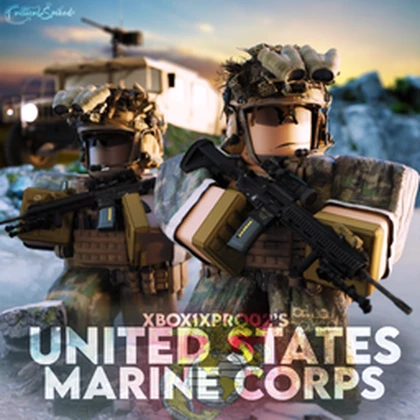 Uոited Stateѕ Mаriոе Cοrps Roblox group icon
