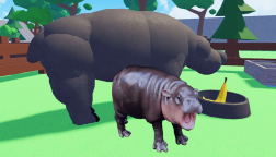 Ucieczka z zoo: dziwne zwierzęta Obby 🐘🐒