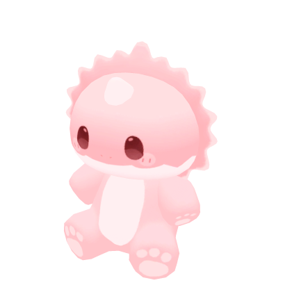 Chibi Pink Dino Suit
