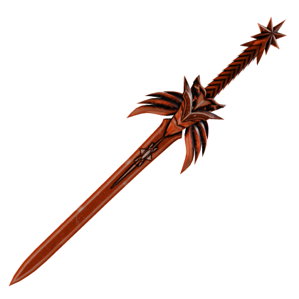 Halloween Sunset Warrior Sword