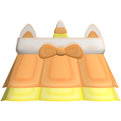 Halloween Candycorn Kitty Dress Roblox item