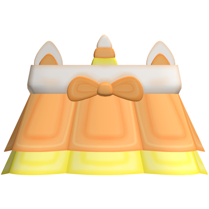 Halloween Candycorn Kitty Dress