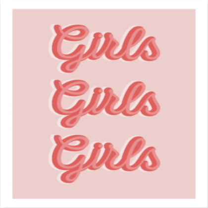 girls girls girls Roblox decal
