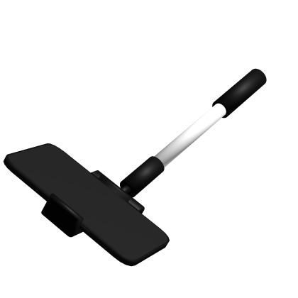 3.0 black streamer selfie stick w/ phone