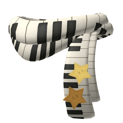 igari twee cute piano scarf