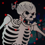 bloodish.