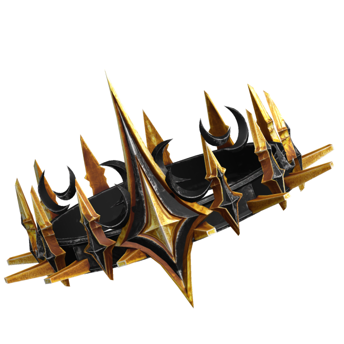 Black and Gold Fatal Crown