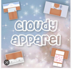 •Cloudy apparel•