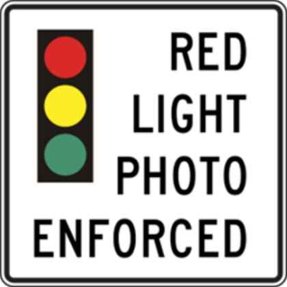 red light photo enforced sign Roblox decal