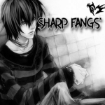 sharp fangs'